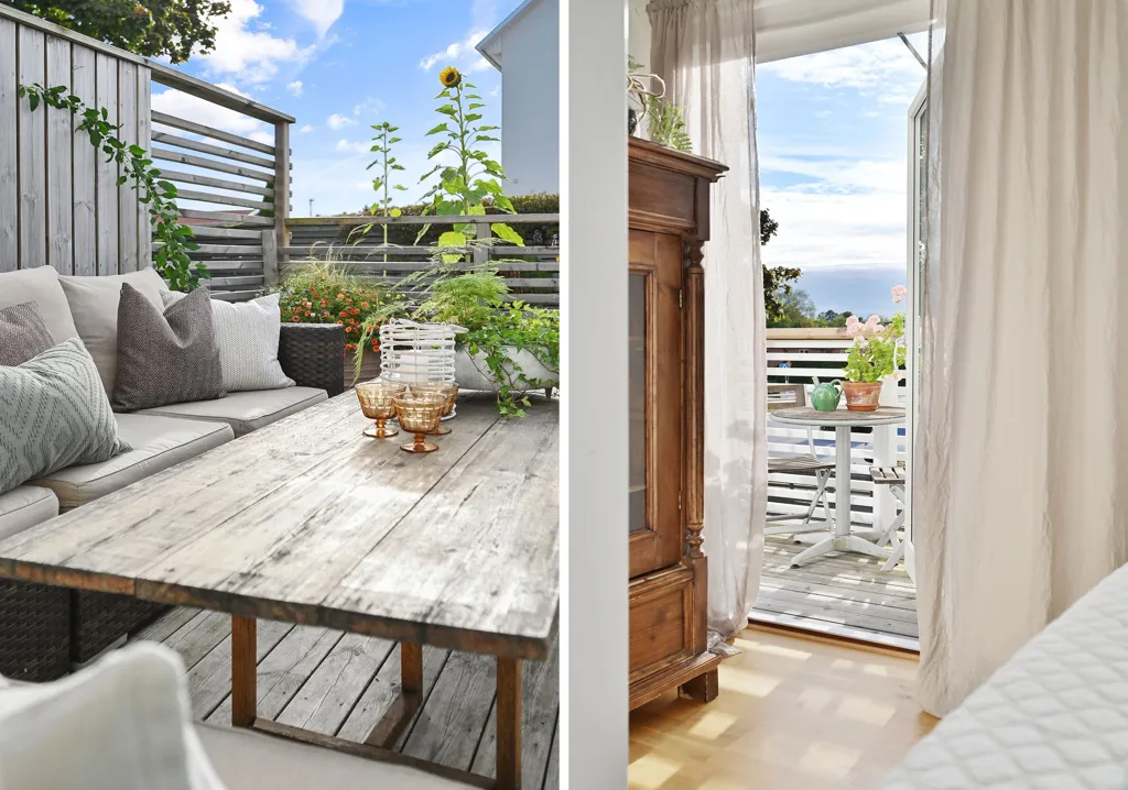 Balcon - Townhouse with Garden in Österskär