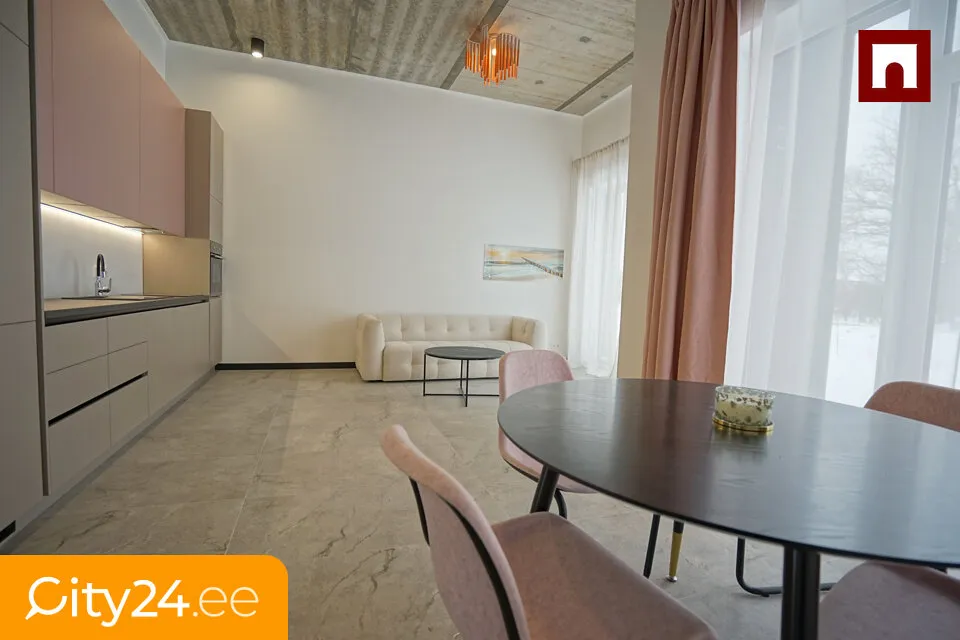 Salle à manger - Modern Apartment with Terrace in Mārupe