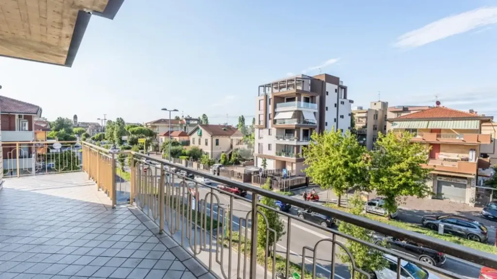Balcon - Apartment with Balcony in Rimini