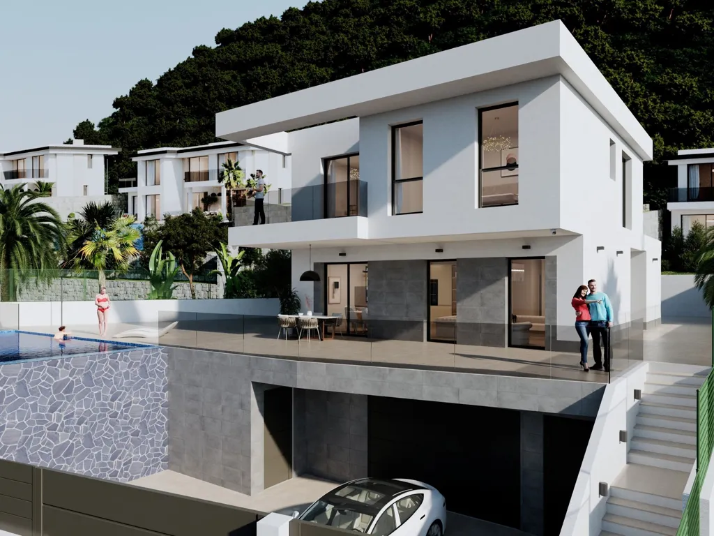 Villa with Sea View in Finestrat