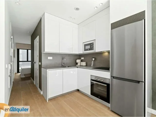Cucina - Apartment with Pool in Chamartín, Madrid
