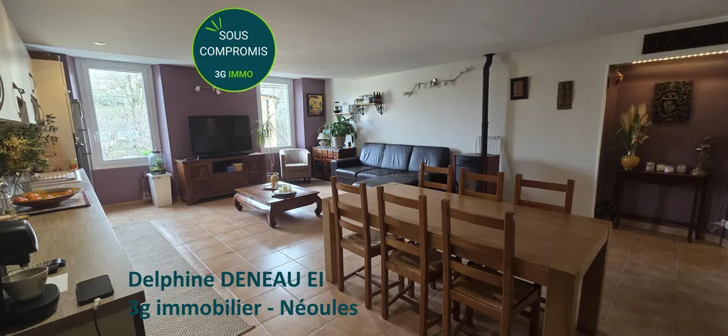 Söögituba - Duplex with Garden in Mazaugues Village