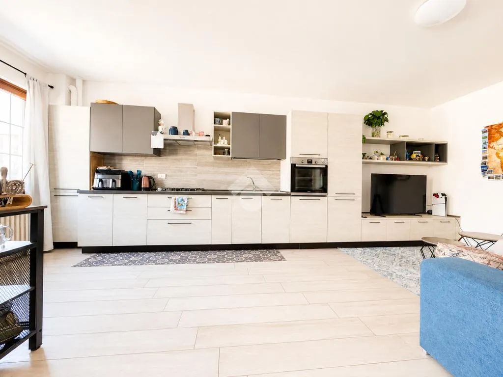 Living Room - Modernised Two-Bedroom in Palazzo Pignano