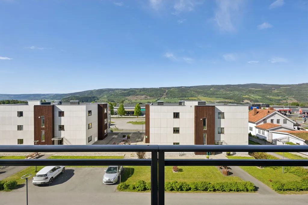 Rõdu - Modern Apartment with West-Facing Terrace in Lillehammer