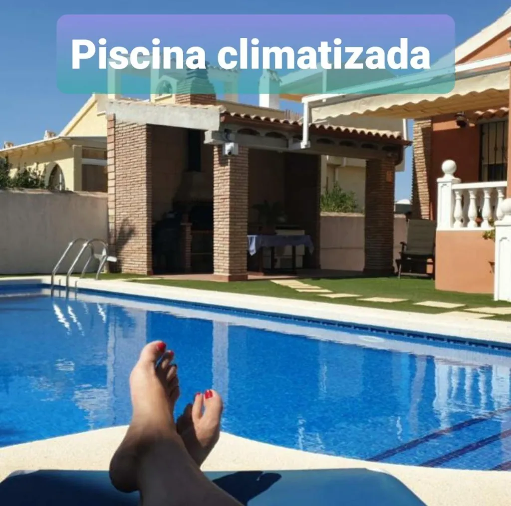 Piscine - Villa with Pool and Jacuzzi in Camposol, Mazarrón