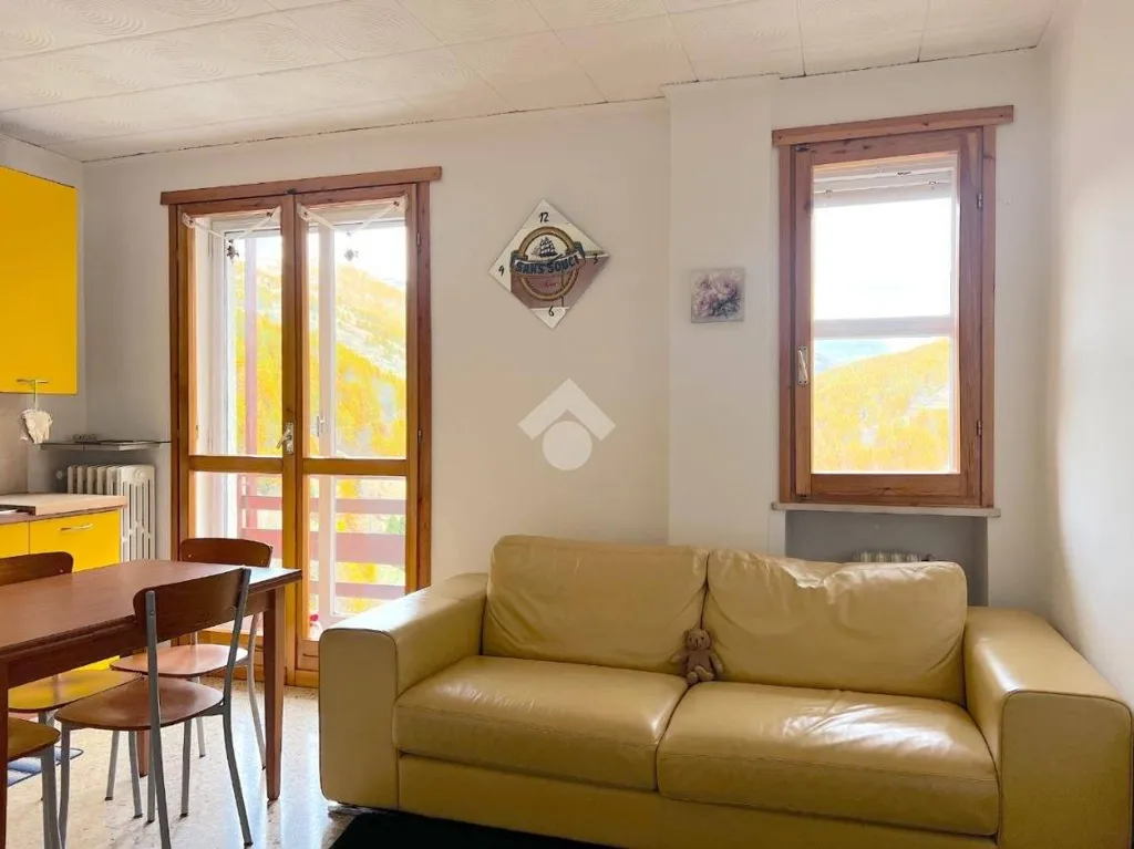 Soggiorno - Penthouse with Panoramic View in Pragelato