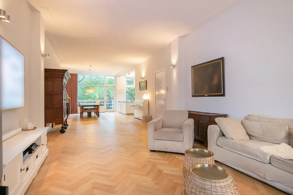 Séjour - Character Villa with Park View in Kralingen