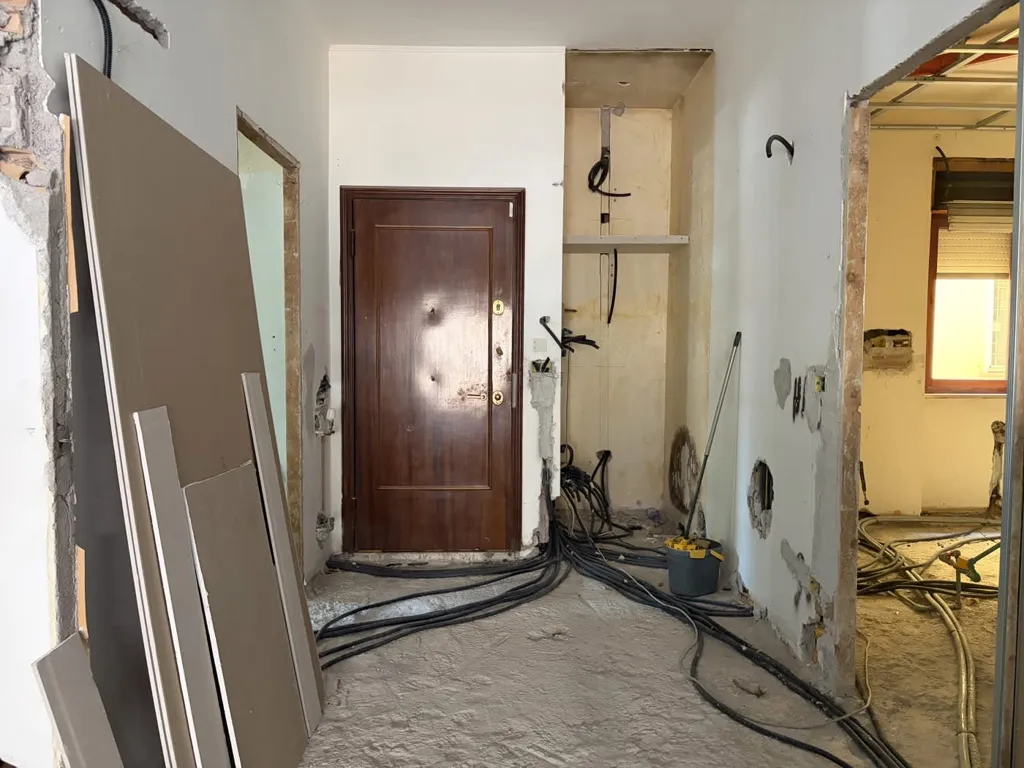 Ingresso - Apartment with Balconies in Conca D'Oro, Rome