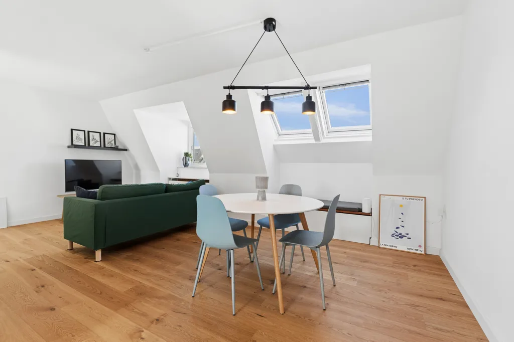 Séjour - Renovated Apartment with Metro Access in Frederiksberg