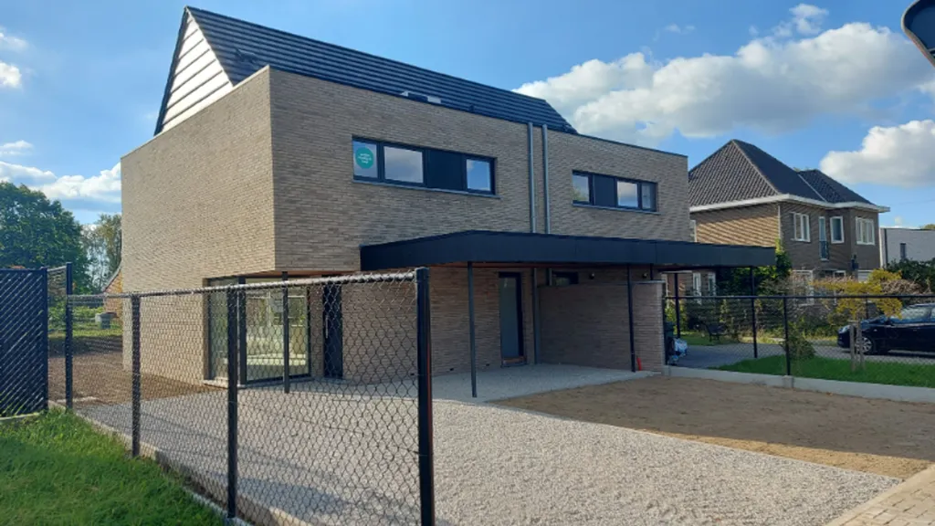 Extérieur - Appartement Moderne avec Technologie Énergétique à Serskamp