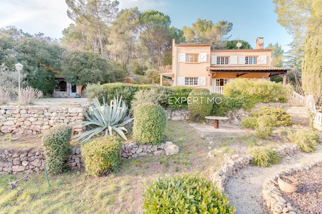 Extérieur - Villa avec Piscine et Vue Panoramique au Val