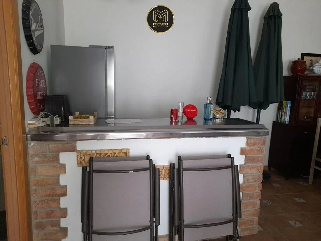 Köök - Chalet with Pool in Puente Nuevo