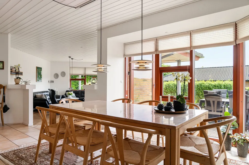 Dining Room - Detached Villa with Garden in Støvring