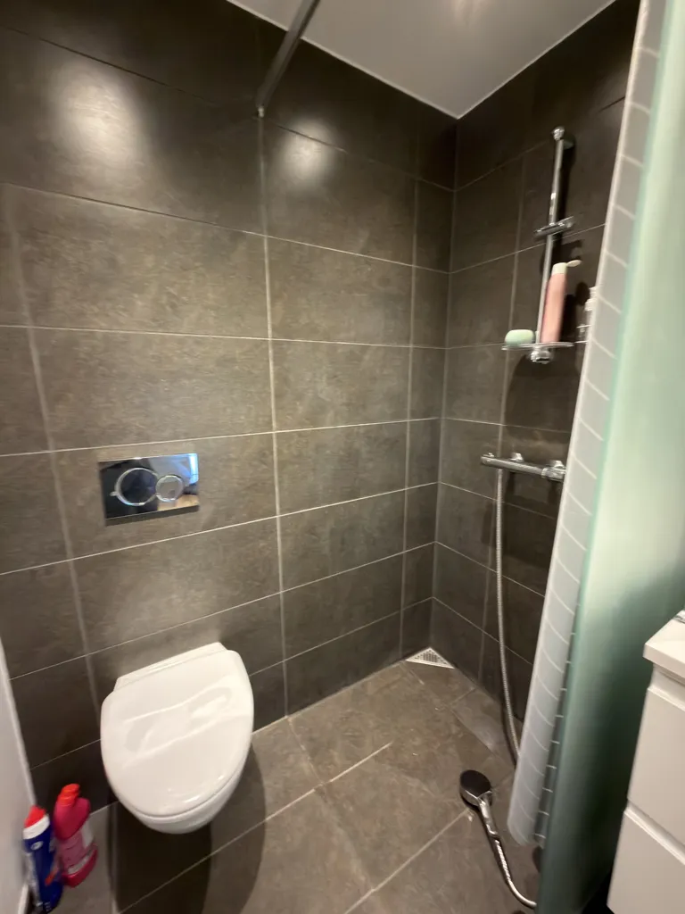 Badezimmer - Modern Apartment with Balcony in Valby