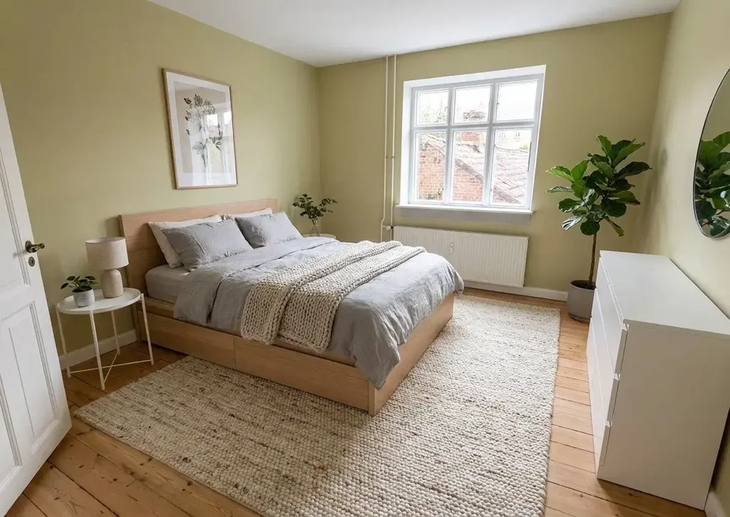 Chambres - Charming 5-Room Apartment in Randers C
