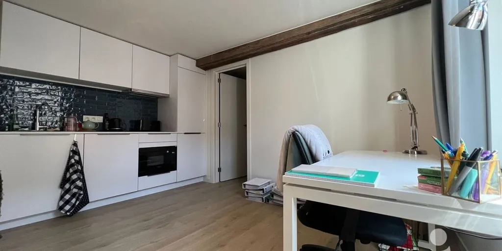 Cuisine - Studio avec Salle de Bains dans le Centre de Leuven