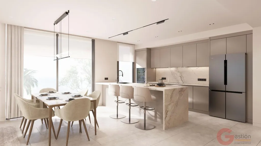 Cucina - Penthouse with Pool in Valle Romano, Estepona