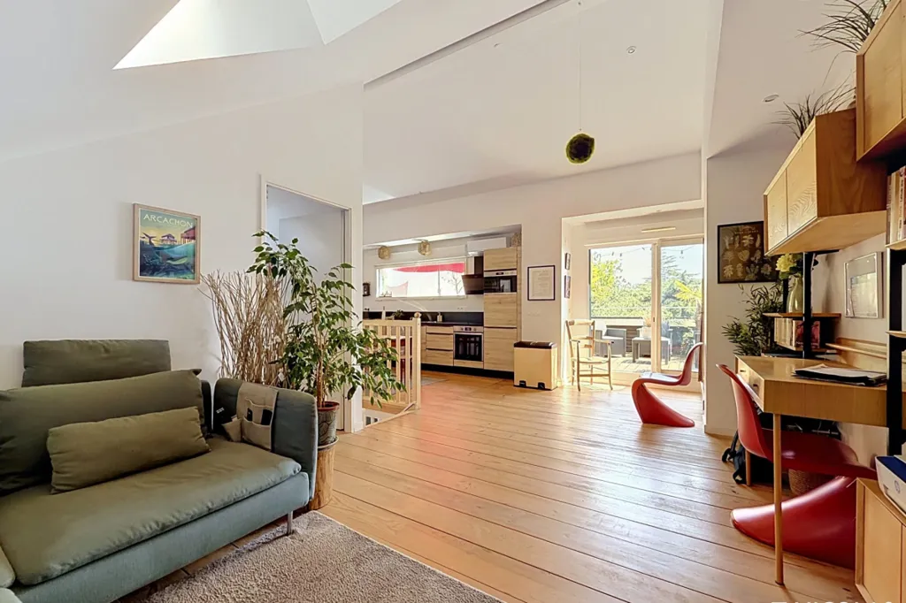 Soggiorno - Contemporary Duplex with Terrace in Cenon