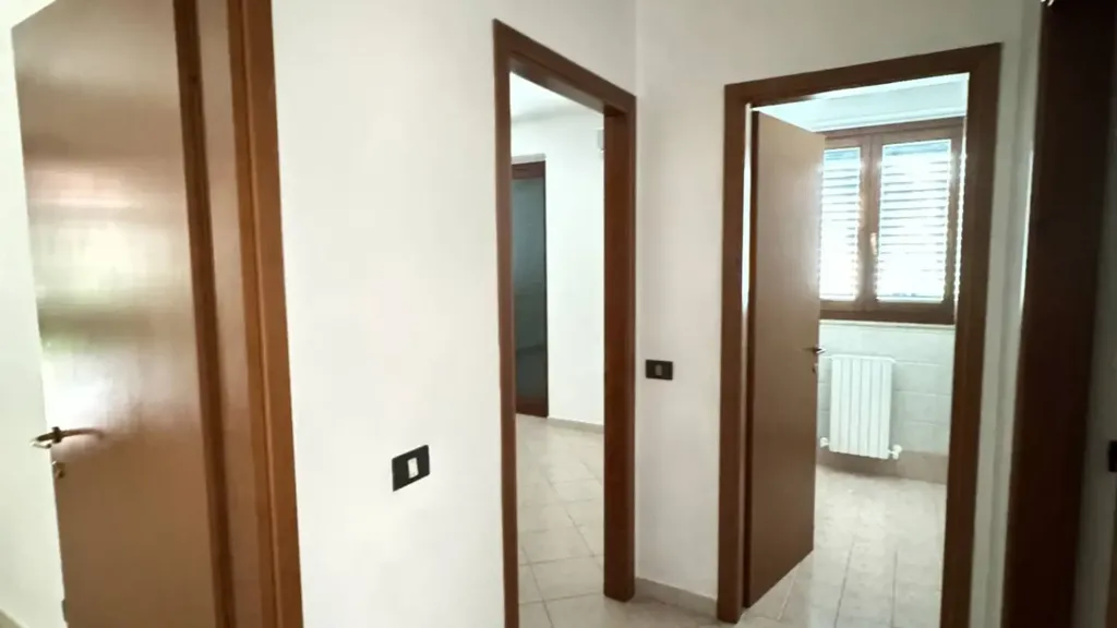 Hallway - Modernised Apartment with Balcony in Fermo