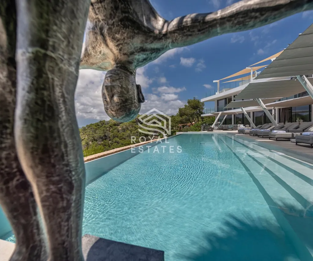 9 magamistoaga maja asukohas Santa Eularia des Riu