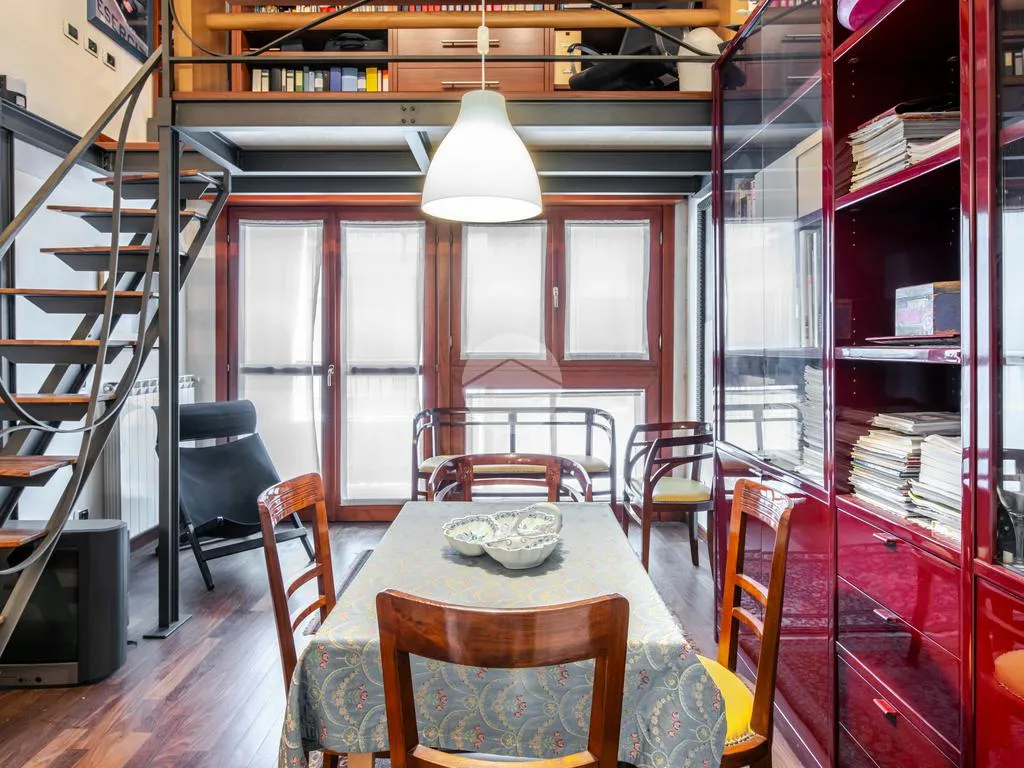 Salle à manger - Modern 2-Bedroom Flat with Balcony in Milan