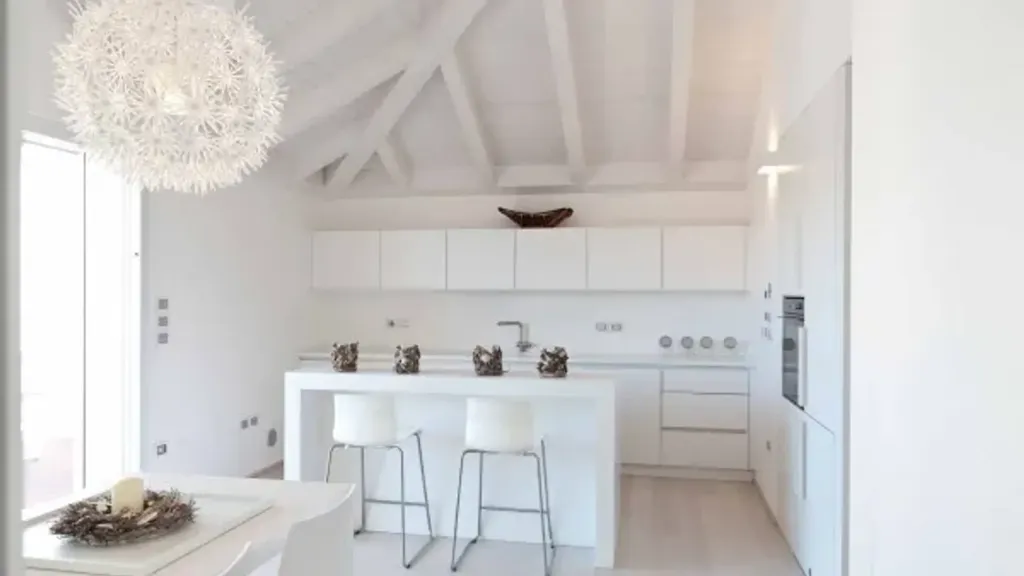 Cuisine - Attico with Sea View in Cervia