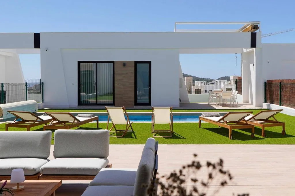 Piscine - Luxury Villa with Pool in Finestrat, Valencia