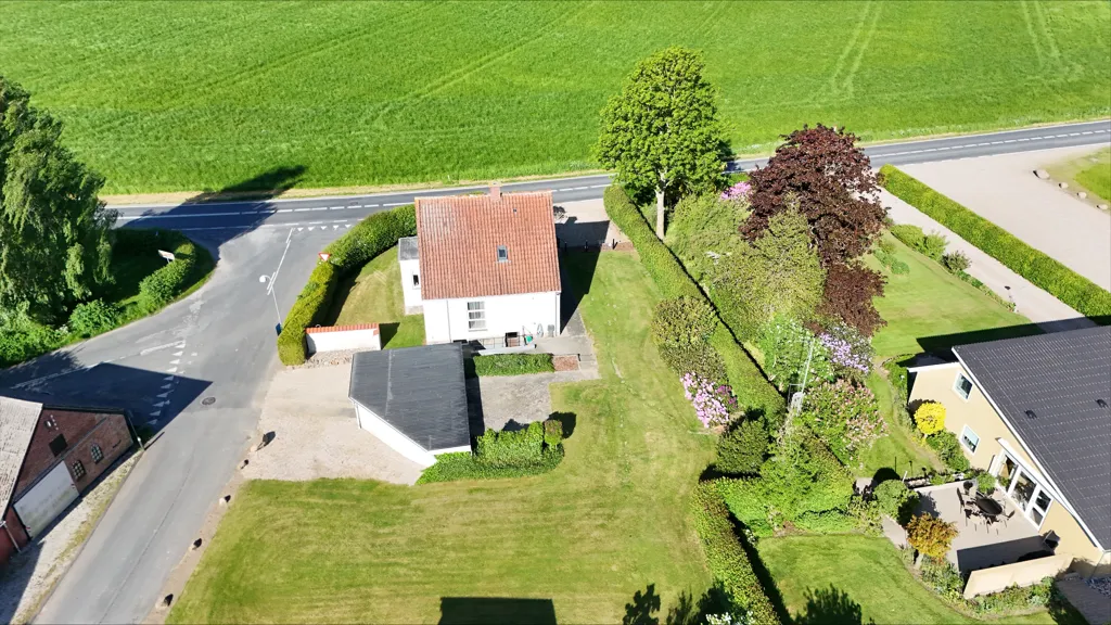 Õhuvaade - Villa with Countryside View in Hundtofte