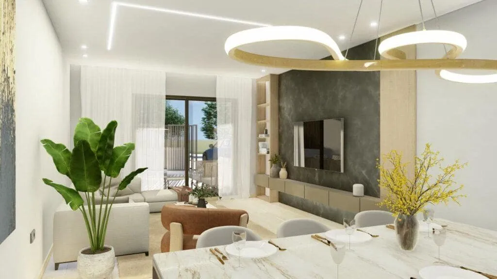 Salle à manger - 3 Bed Apartment with Private Garden in Pilar de la Horadada