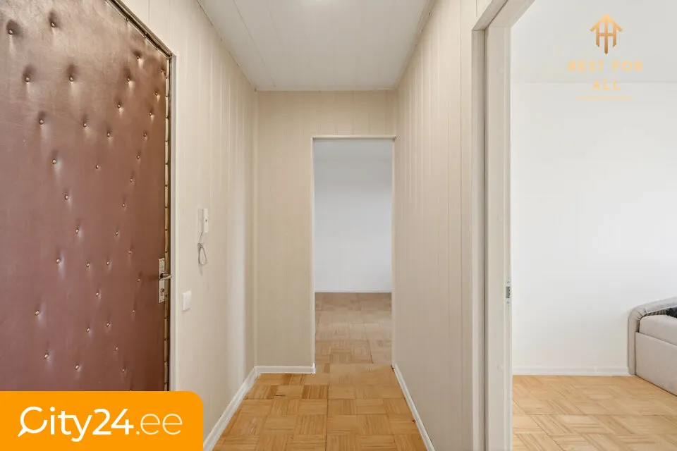 Entrée - Renovated 2-Bedroom Flat with Balcony in Mustamäe
