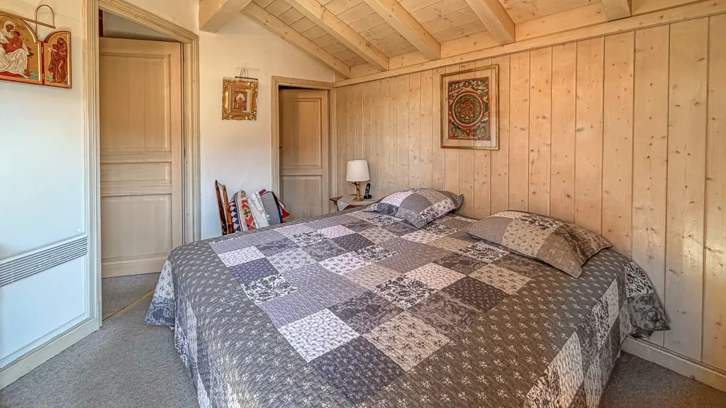 Chambres - Chalet avec Vue sur le Jaillet à Megève
