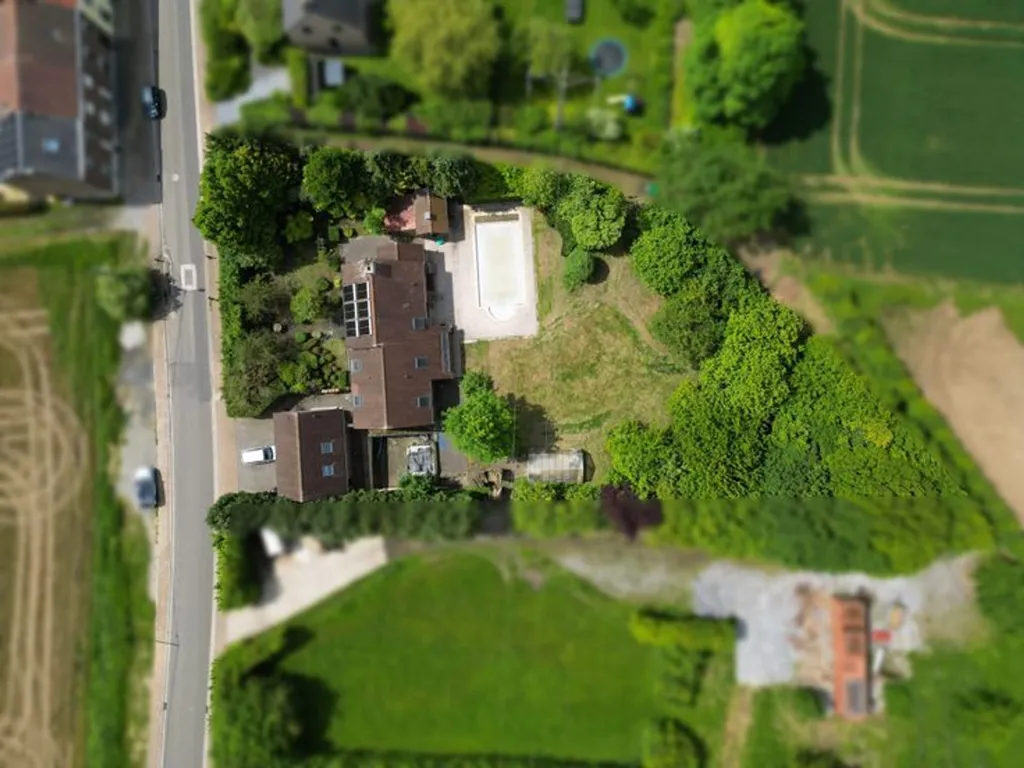 Õhuvaade - Villa with Pool in Gembloux