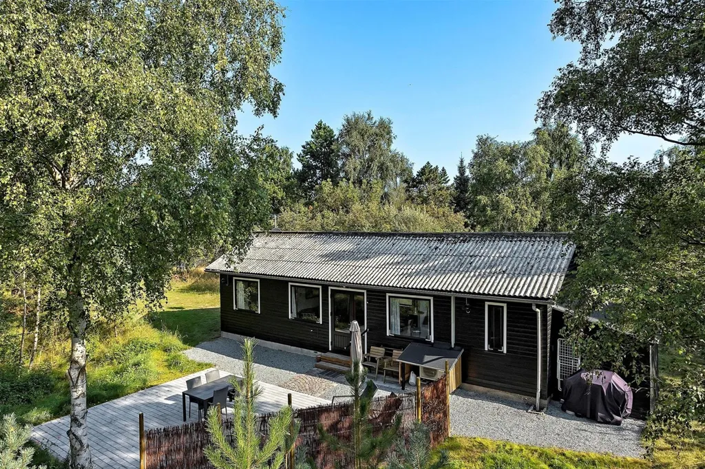Vue aérienne - Summerhouse with Sea View in Martofte