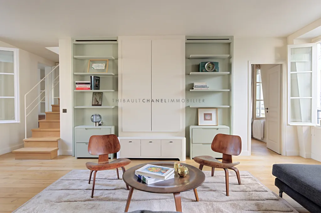 Elutuba - Duplex with Terrace in Paris 3rd Arrondissement