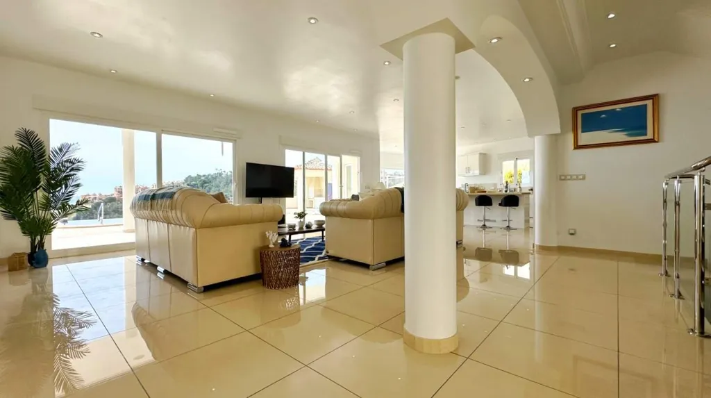 Séjour - Villa with Sea Views in Altea