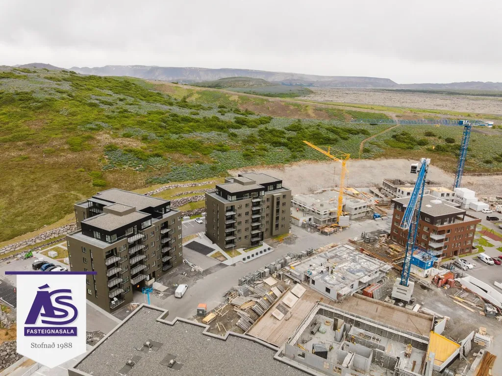 Vista aerea - Luxury Apartments with Elevator in Hafnarfjörður