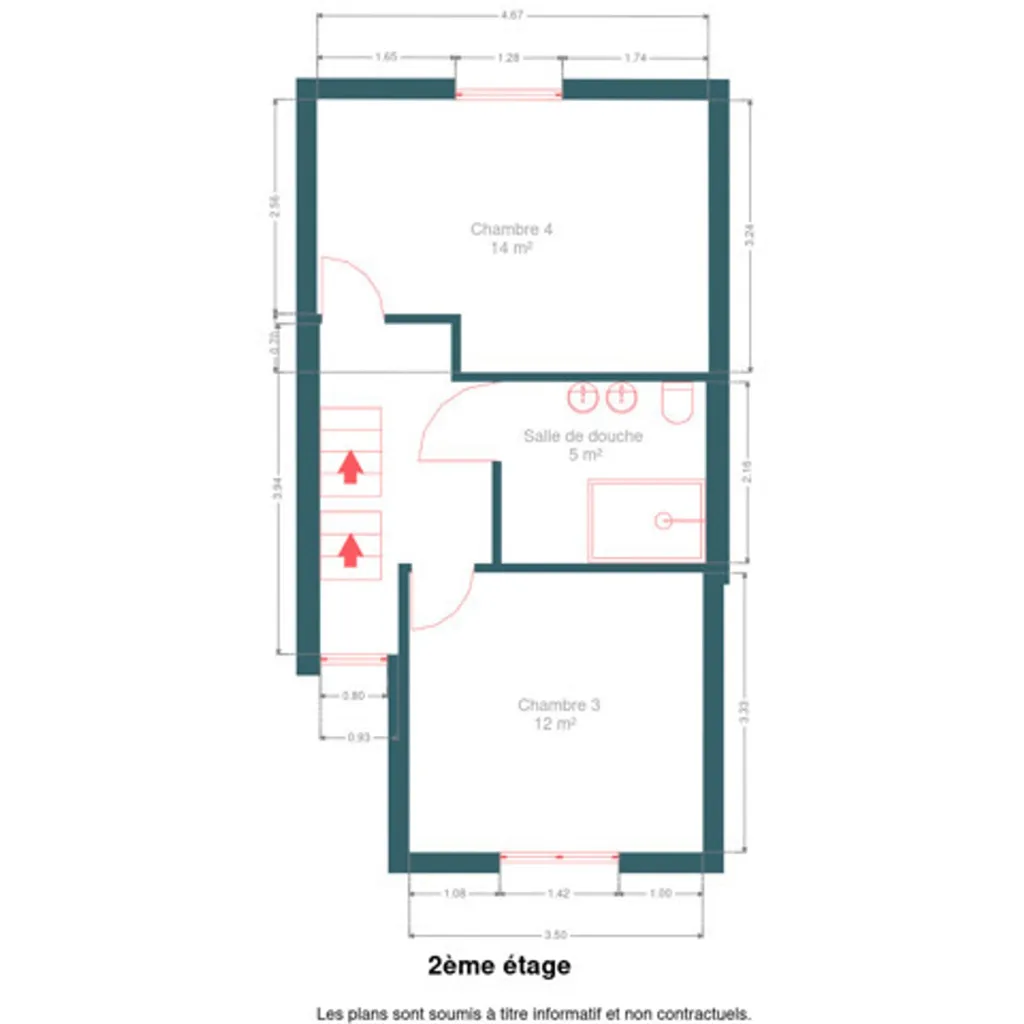 Floor Plan - Renovated 3-Fronted House in La Hulpe