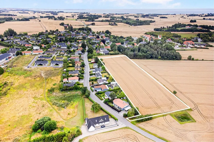 Vue aérienne - Development Land with 40% Build Potential near Kalundborg
