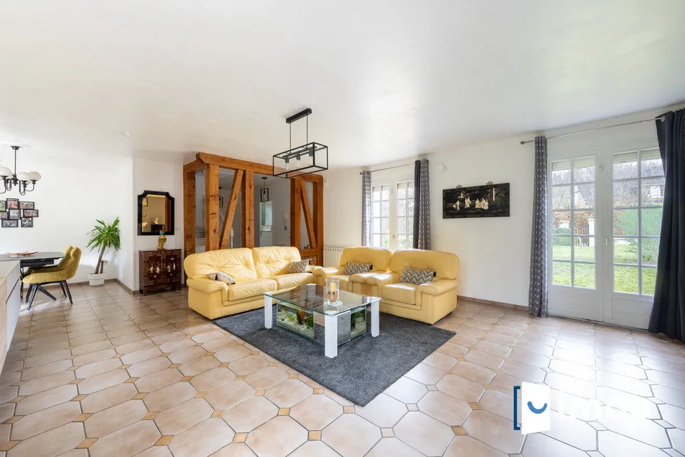 Séjour - Maison avec Terrasse Sud et Jardin à Villette