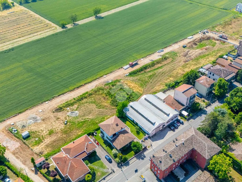 Aerial - Contemporary Villa with Private Garden in Parma