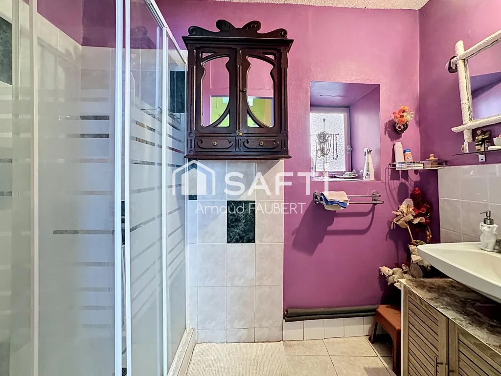 Salles de bain - Maison avec Jardin au Calme à Gabre