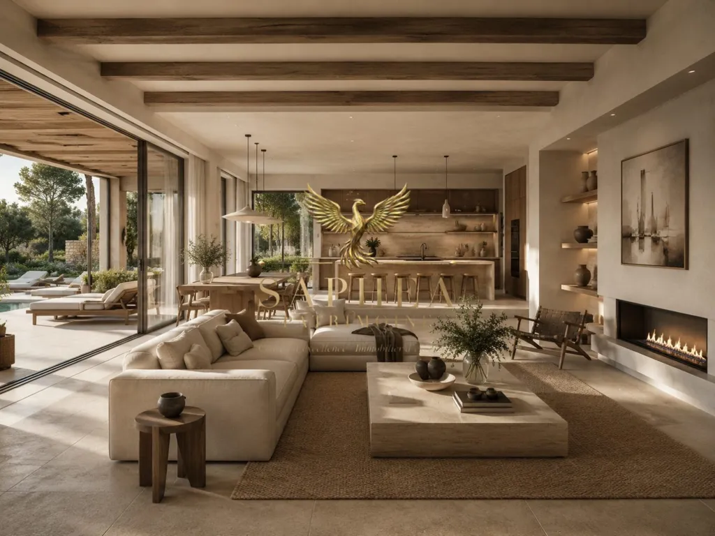 Séjour - Villa d'Architecte Contemporaine à La Cadière-d'Azur