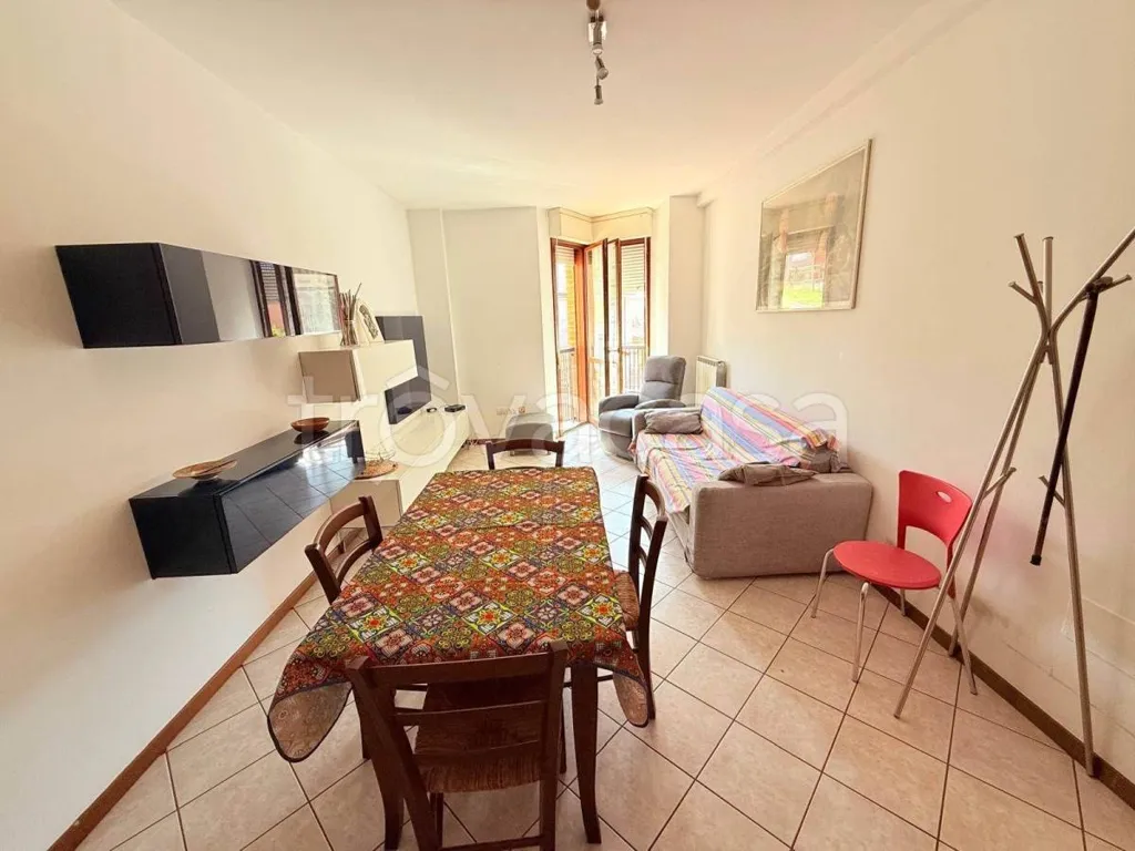Sala da pranzo - Trilocale with Terrace in Urbino