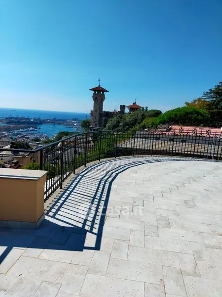 Terrasse - Coppedè Style Apartment with Sea View in Genoa