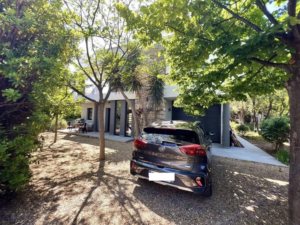 Extérieur - Villa Luxueuse avec Barbecue à Juan-Les-Pins