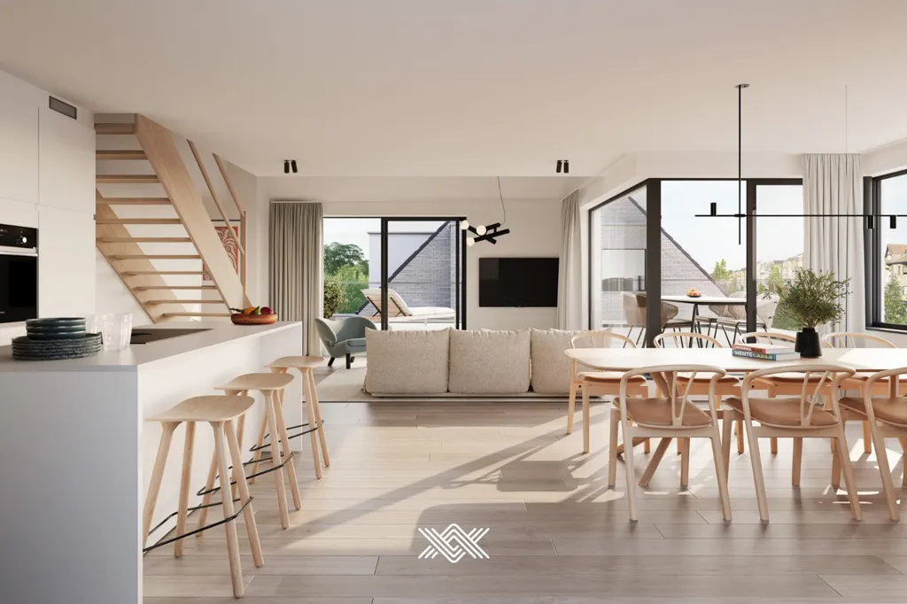Söögituba - Duplex Apartment with Terraces in Kapellehof