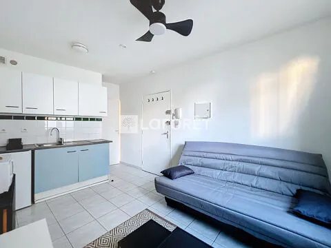 Köök - Studio with Intercom in Elne Village