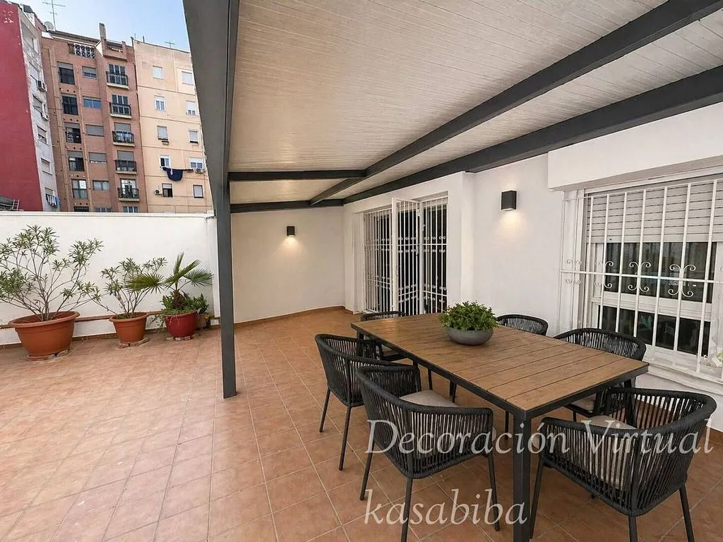 Terrasse - Apartment with Large Terrace in Estramurs