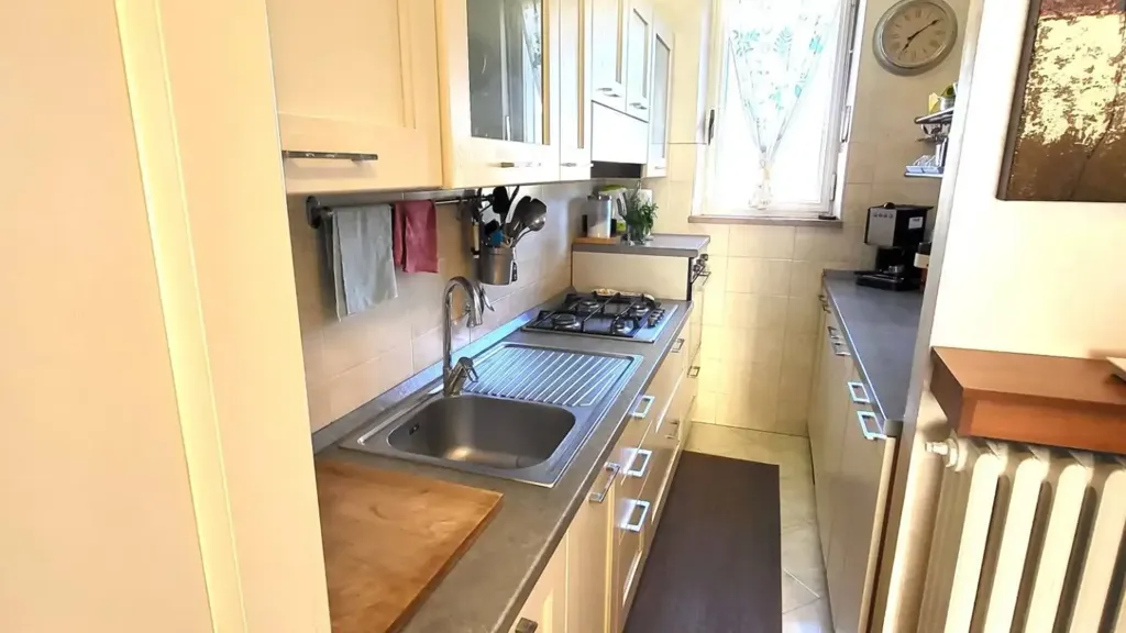 Cuisine - Triplex with Panoramic View in Turin