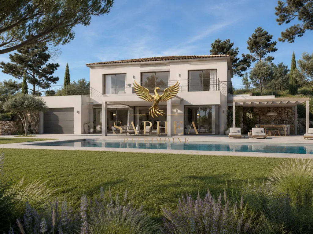 Piscine - Villa Contemporaine avec Piscine à La Cadière-d'Azur